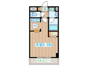 カルトン桜井の物件間取画像